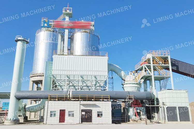 Limestone powder production line