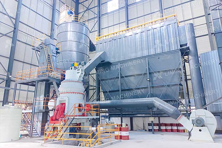 Limestone powder production project