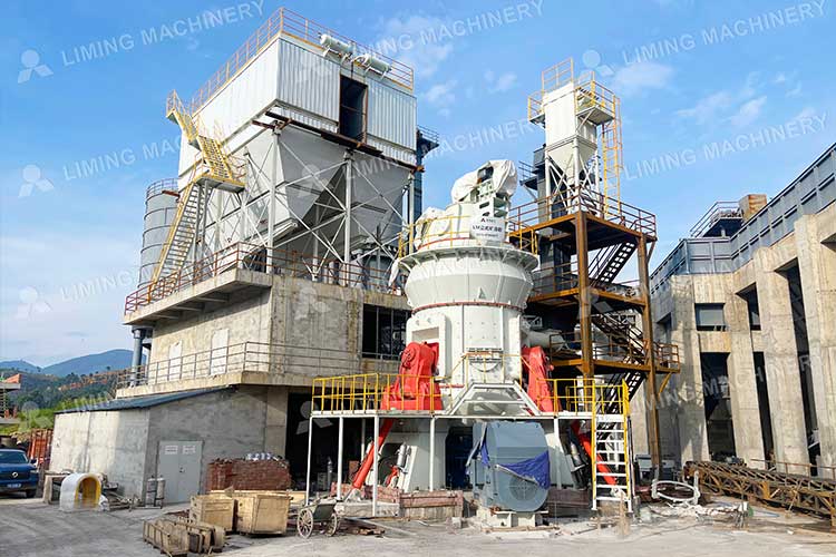 Limestone sand powder preparation